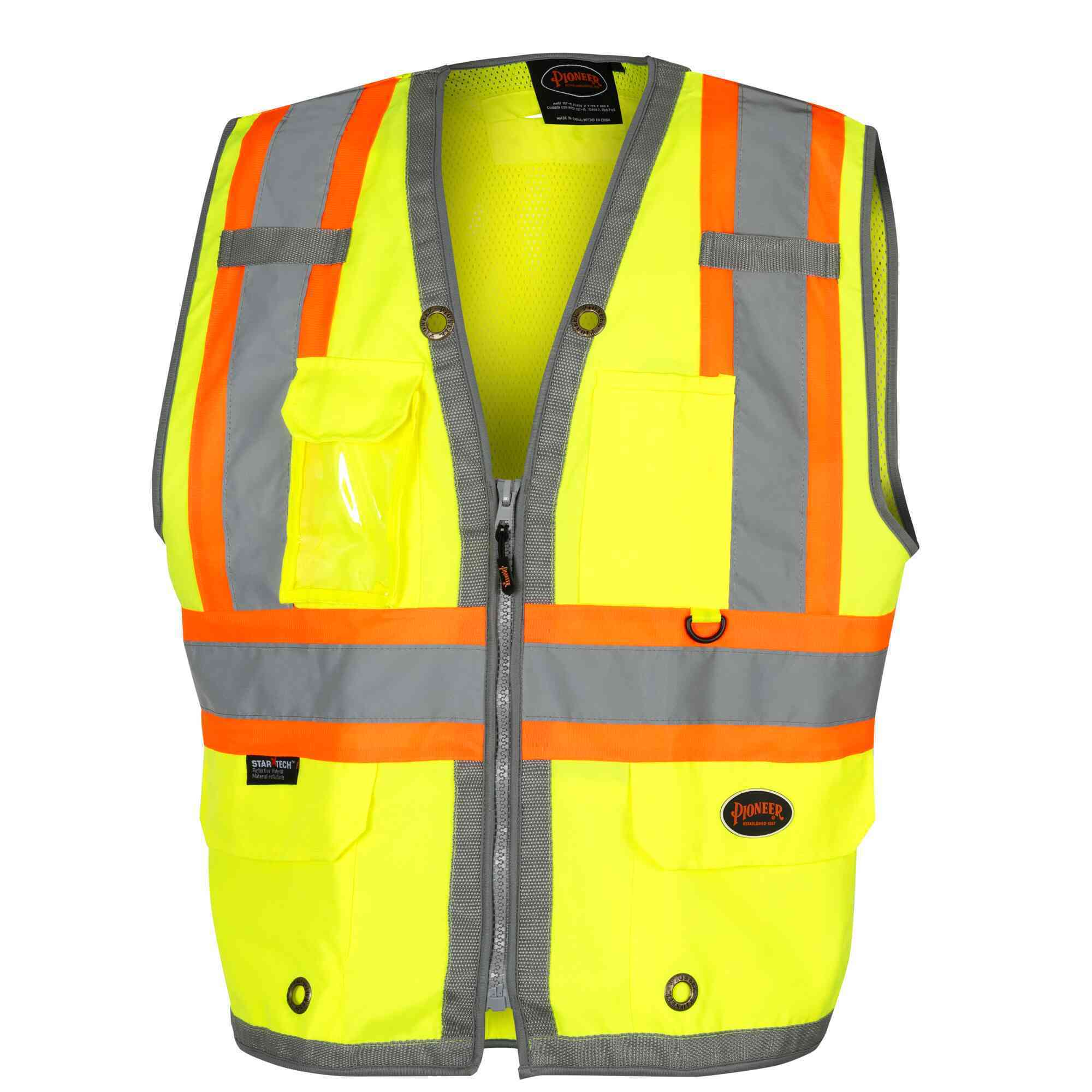 Pioneer Oxford Mesh Bk Surveyor Vest